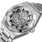 Relógio Masculino Venezio Automático Esqueleto de Luxo