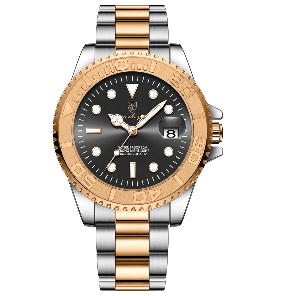 Relógio Masculino Submariner Clássico de Luxo