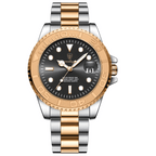 Relógio Masculino Submariner Clássico de Luxo