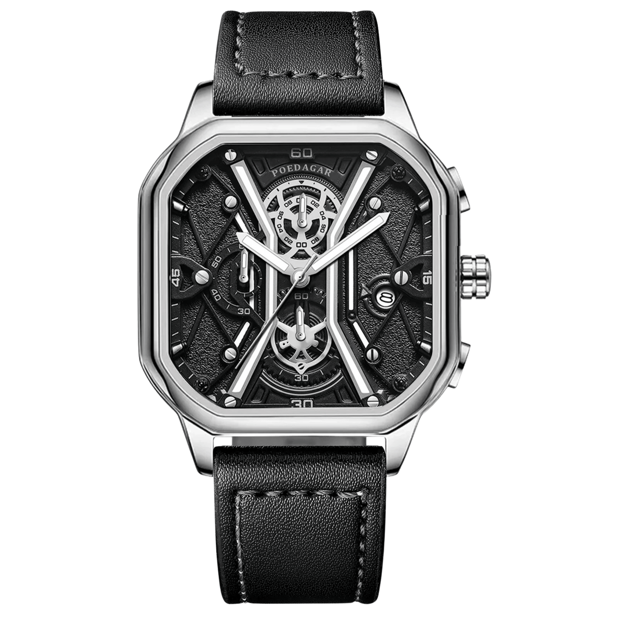 Relógio Masculino RectoTime Series Quartz Clássico
