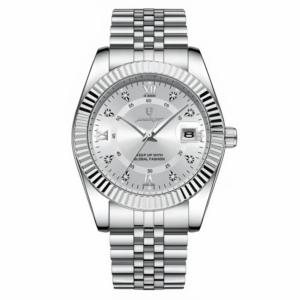 Relógio Masculino Saint-Tropez Quartz Clássico de Luxo