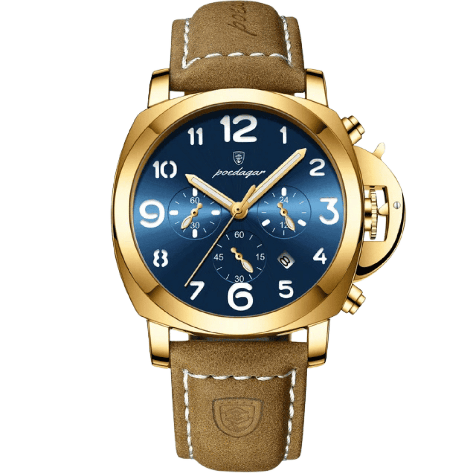 Relógio Masculino Bordeaux Quartz Luxo Clássico