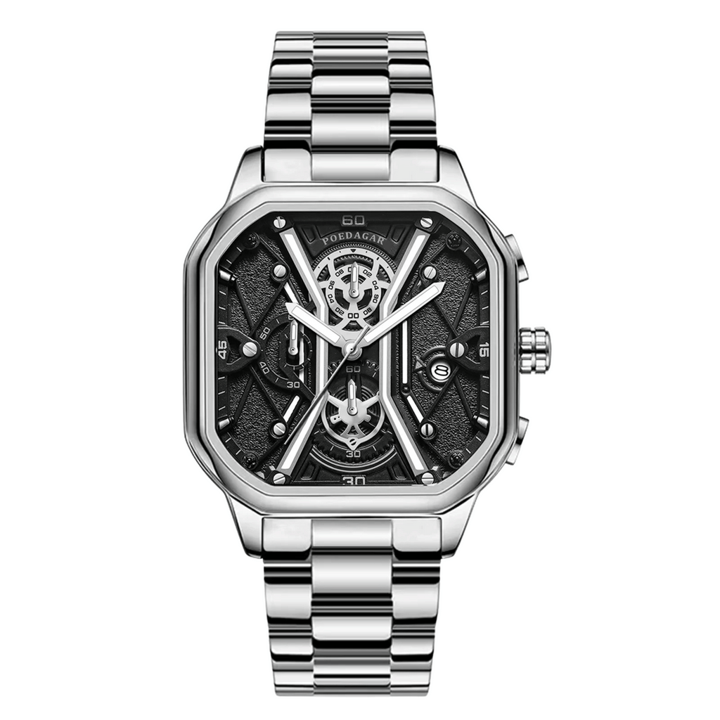 Relógio Masculino RectoTime Series Quartz Clássico