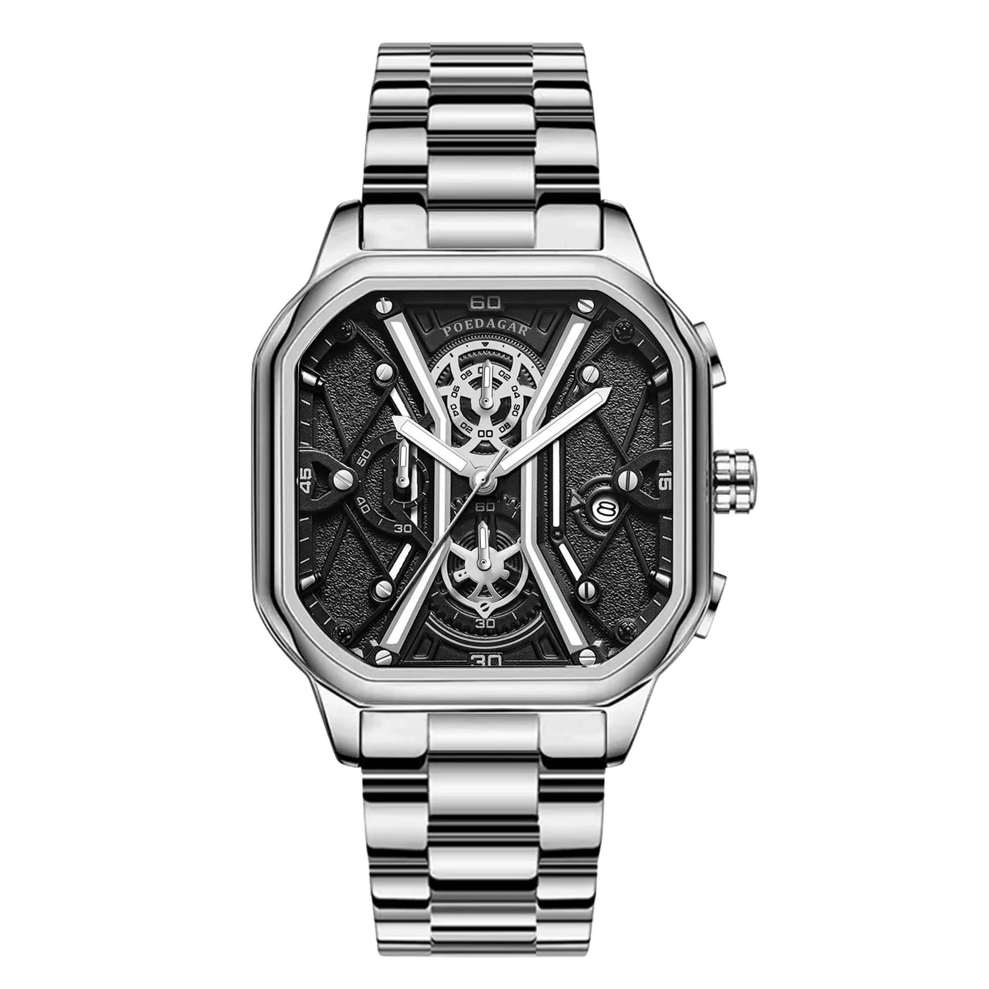 Relógio Masculino RectoTime Series Quartz Clássico