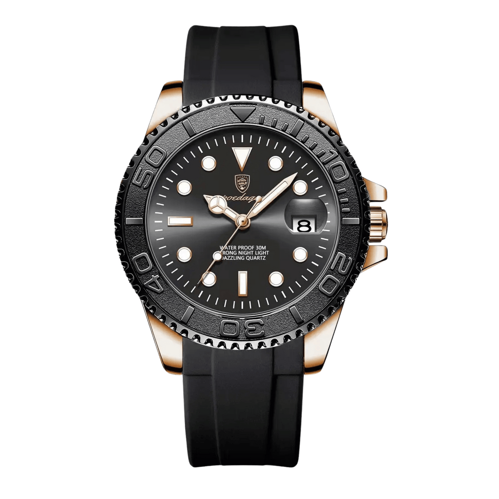 Relógio Masculino Submariner Clássico de Luxo