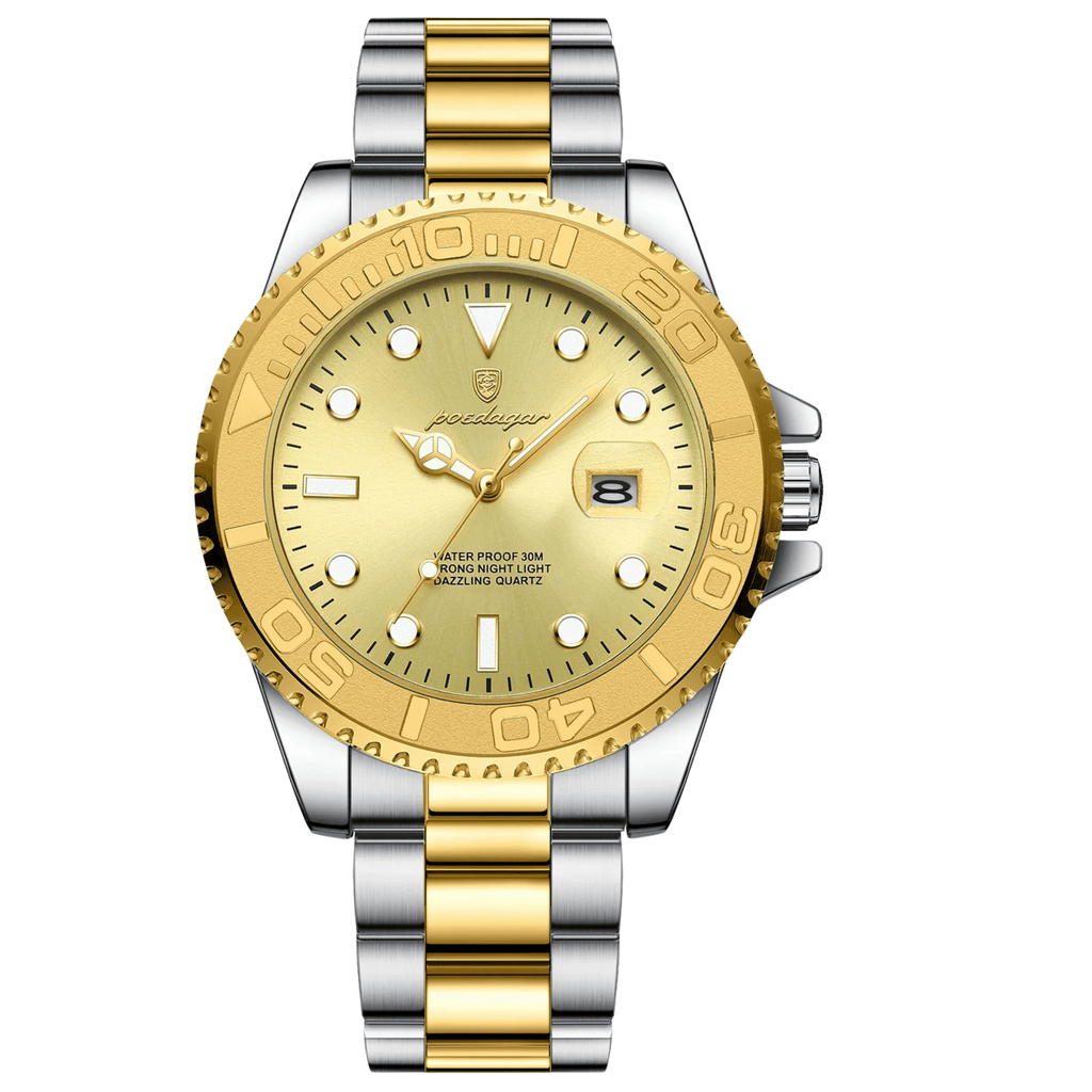 Relógio Masculino Submariner Clássico de Luxo