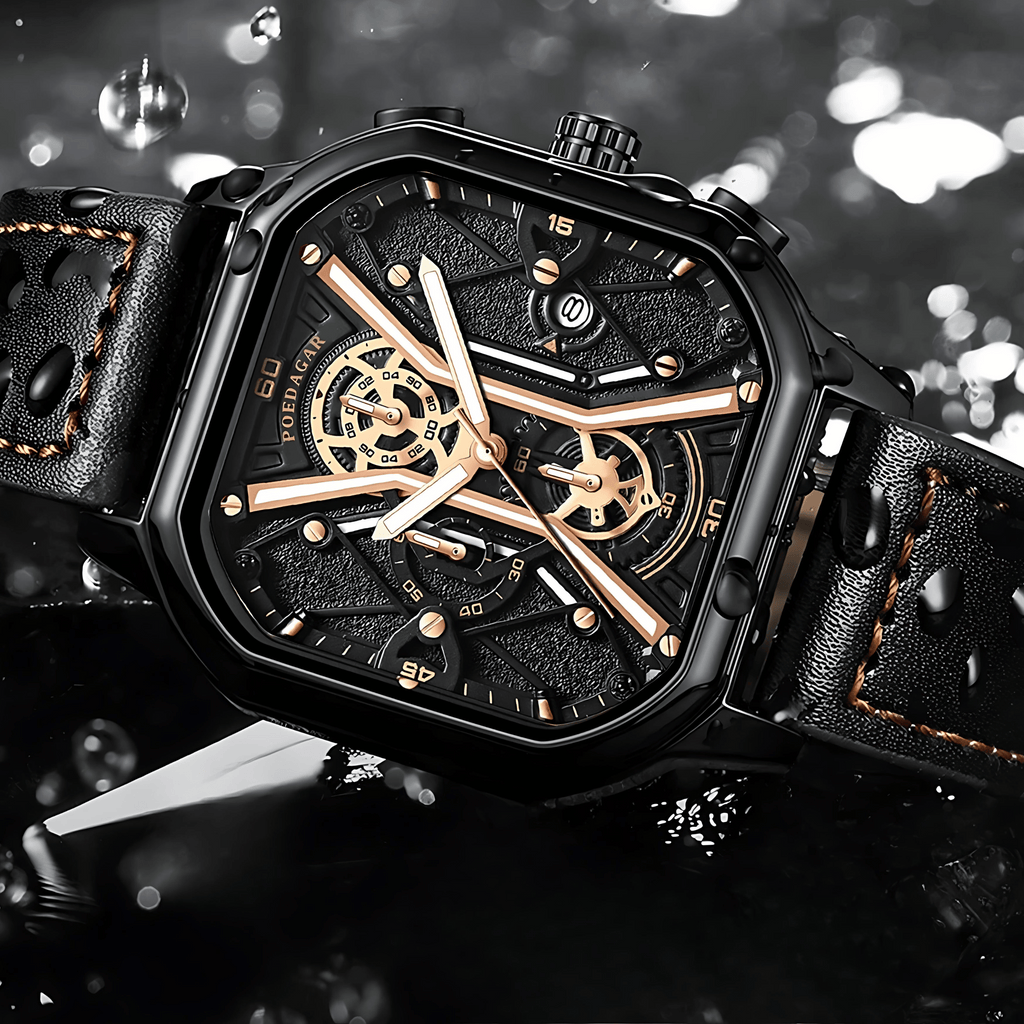 Relógio Masculino RectoTime Series Quartz Clássico