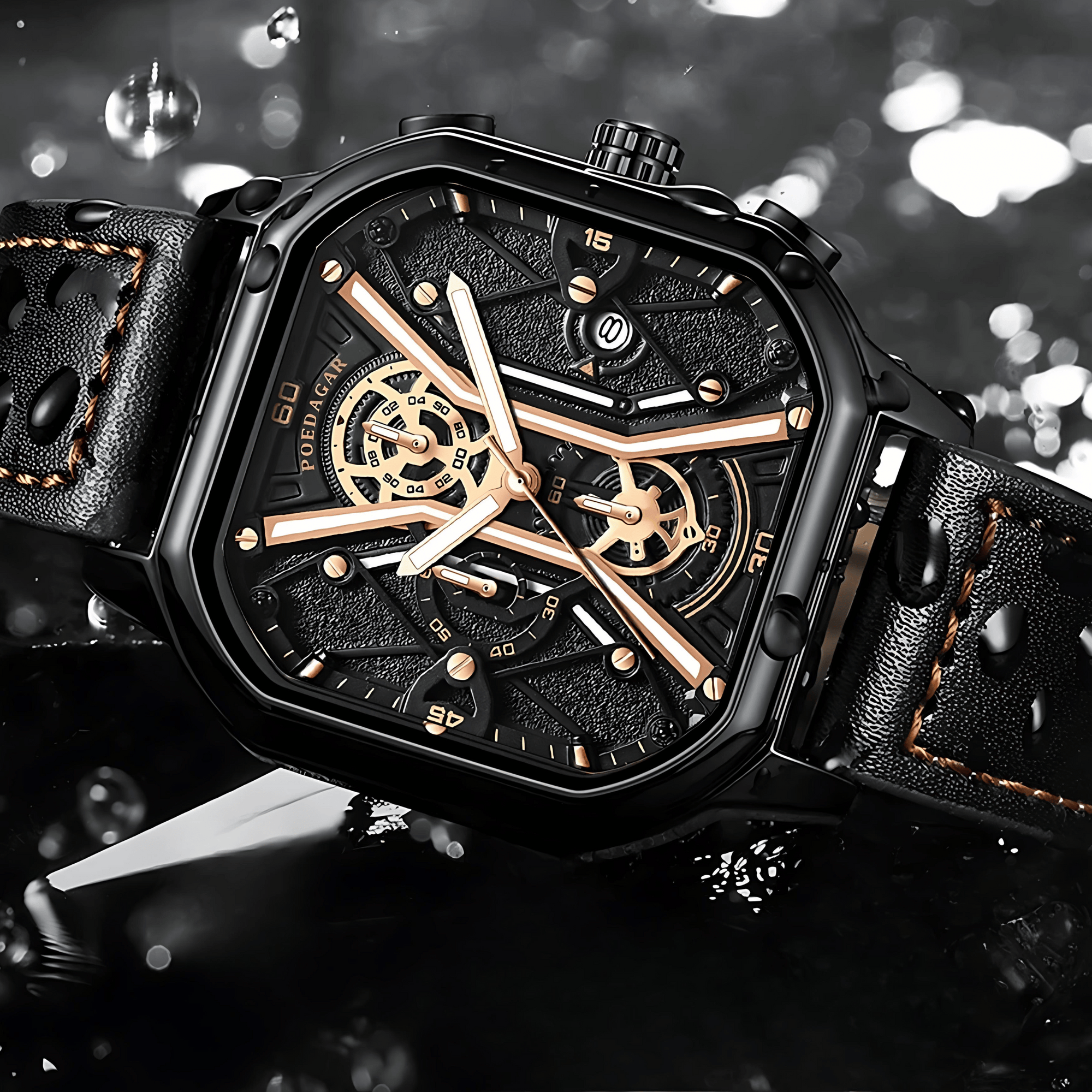 Relógio Masculino RectoTime Series Quartz Clássico