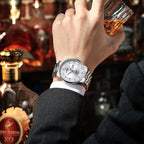 Relógio Masculino Azure MP073 Quartz Clássico de Luxo