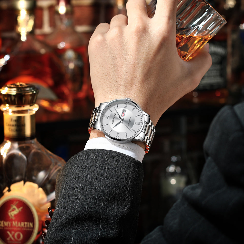 Relógio Masculino Azure MP073 Quartz Clássico de Luxo