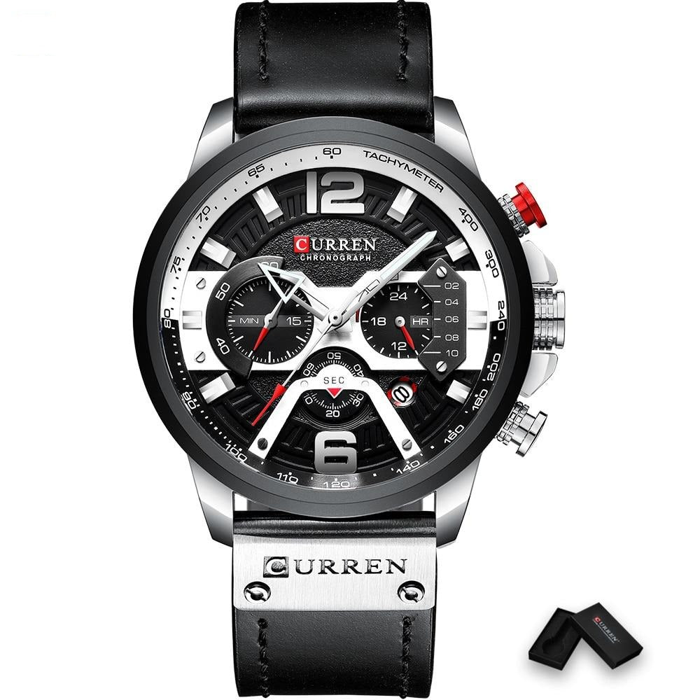 Relógio Masculino Nero MP075 Cronógrafo de Luxo