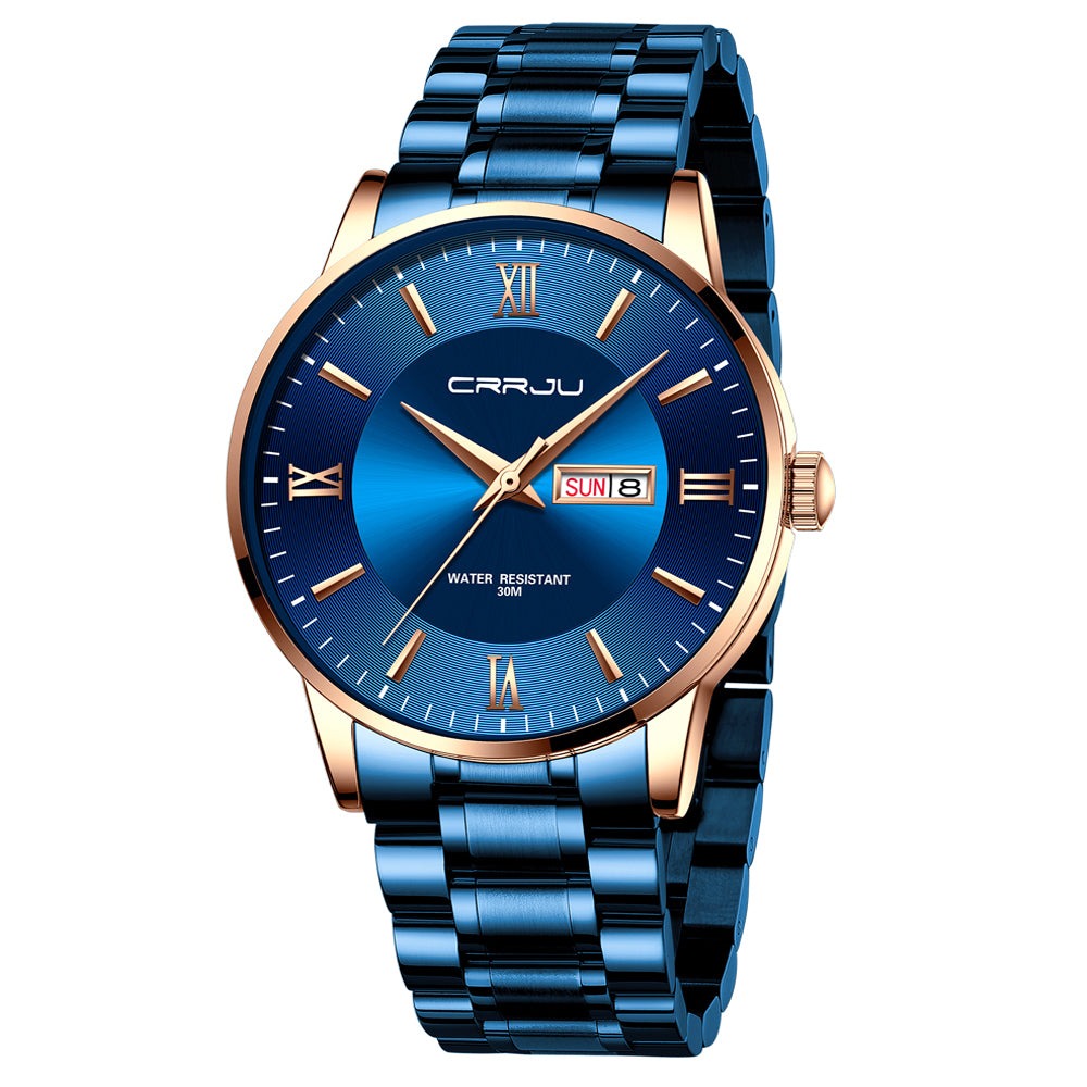 Relógio Masculino Azure MP073 Quartz Clássico de Luxo