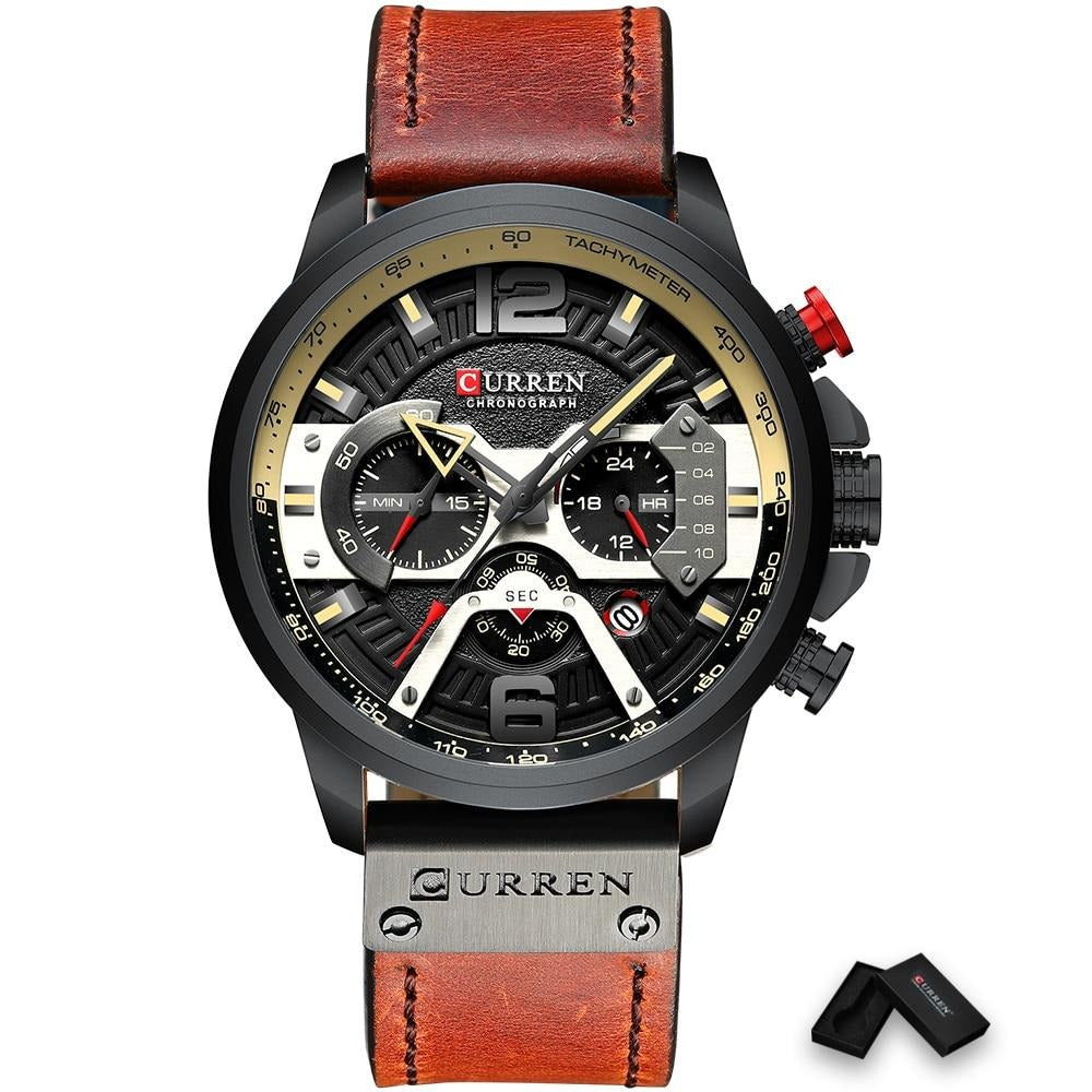 Relógio Masculino Nero MP075 Cronógrafo de Luxo