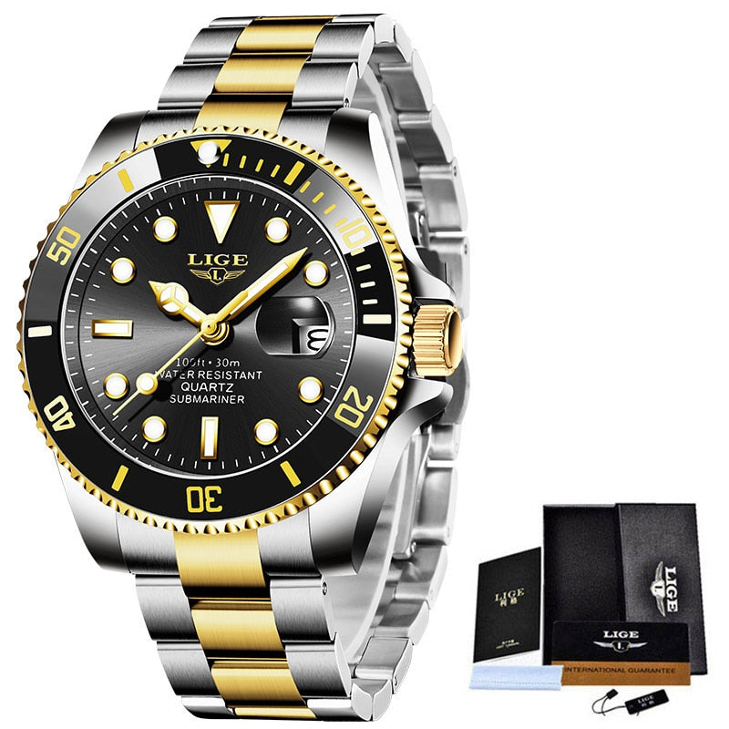 Relógio Masculino Ocean MP002 Esportivo de Luxo