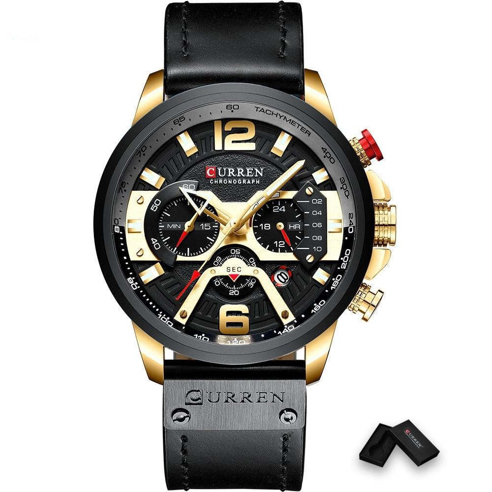 Relógio Masculino Nero MP075 Cronógrafo de Luxo