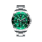 Relógio Masculino Quartz Multifuncional de Luxo