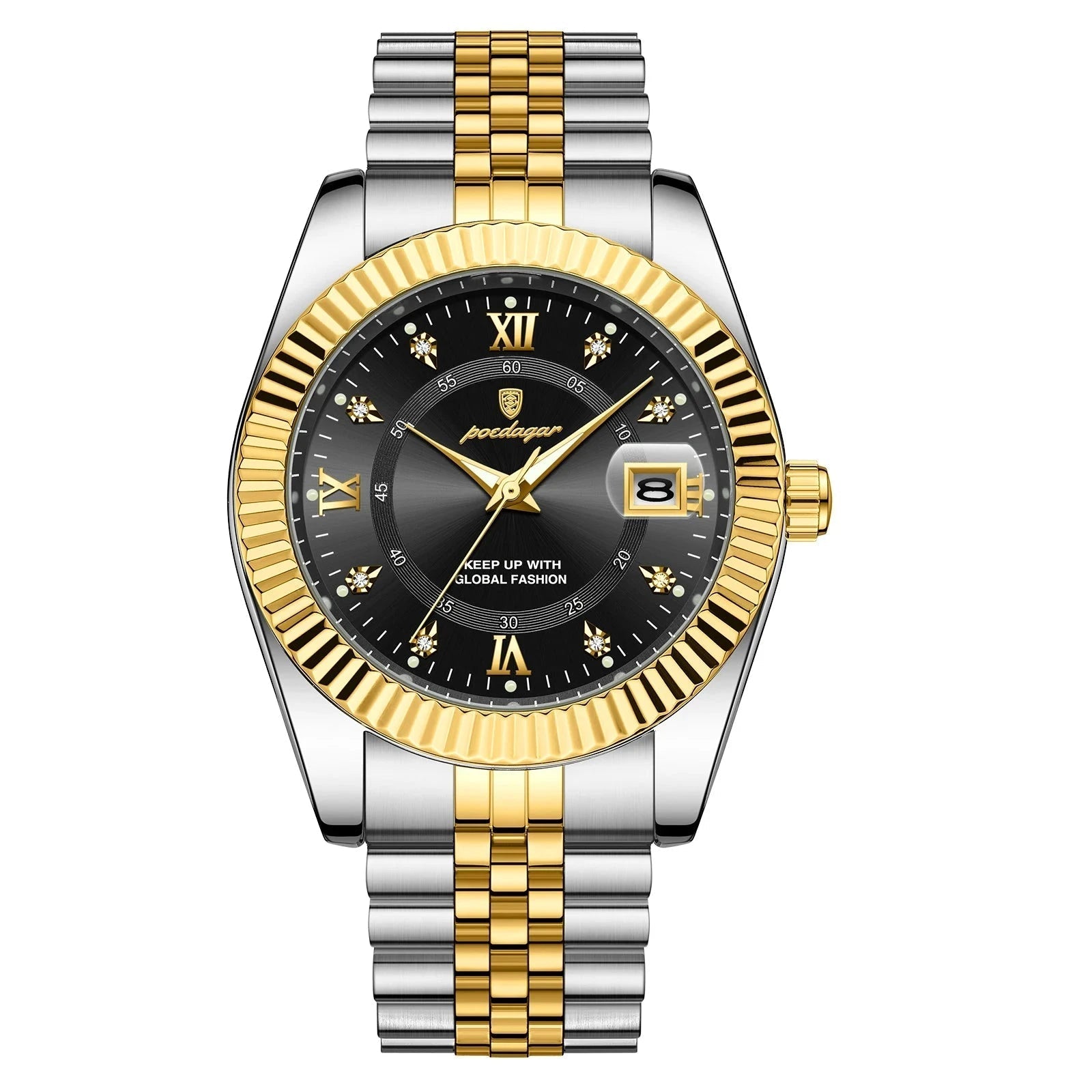 Relógio Masculino Luxo Impermeável Poedagar